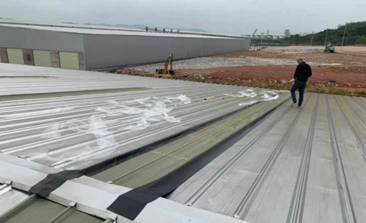 荆门厂房屋面防水维修案例